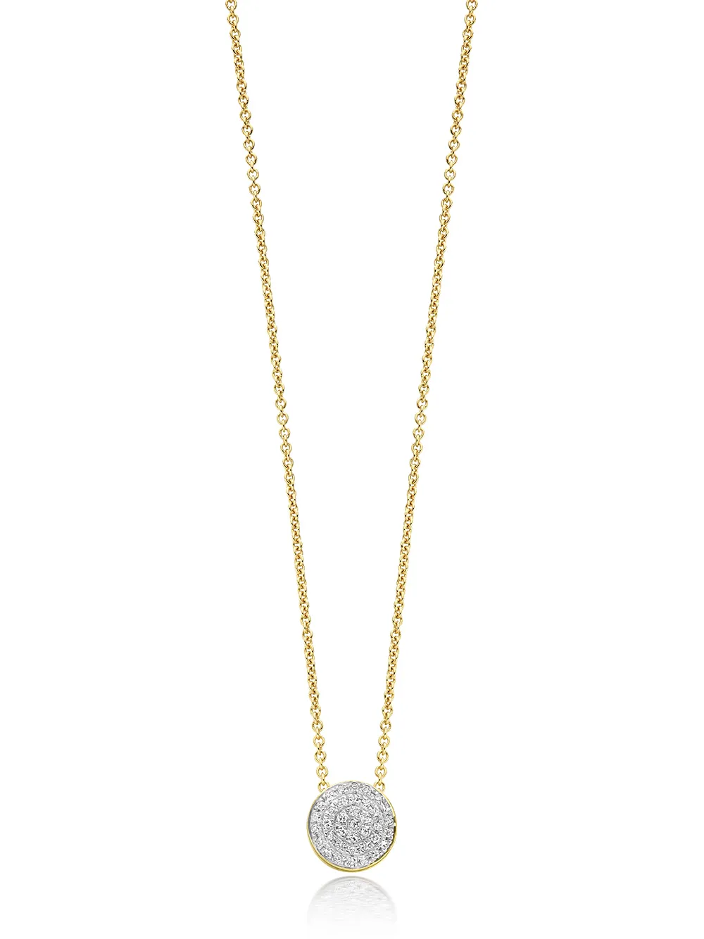 фото Monica vinader gp fiji button diamond necklace