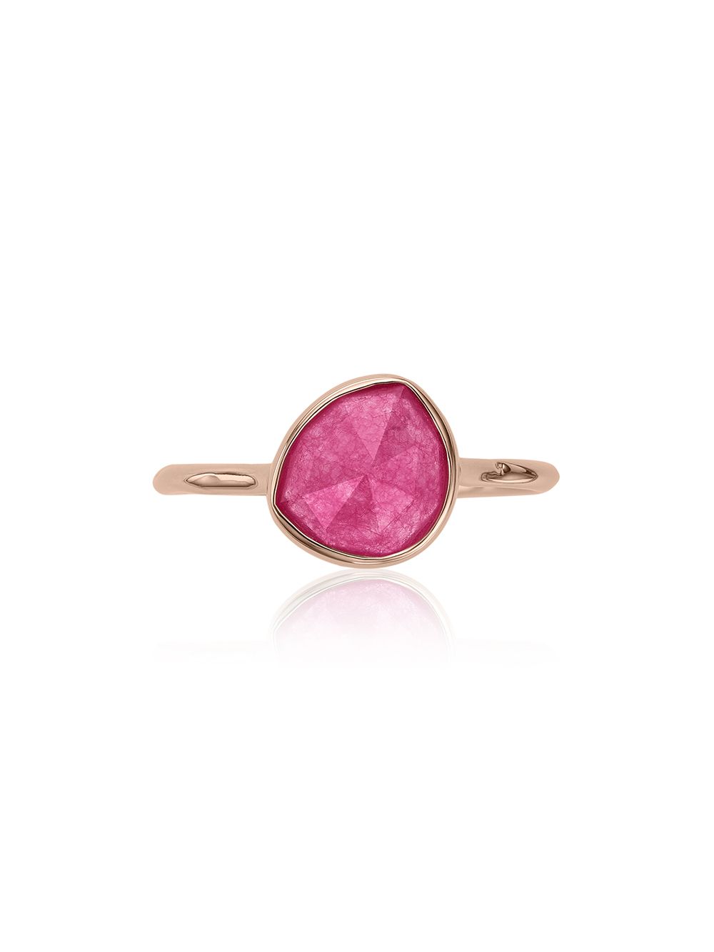 фото Monica vinader rp siren pink quartz stacking ring