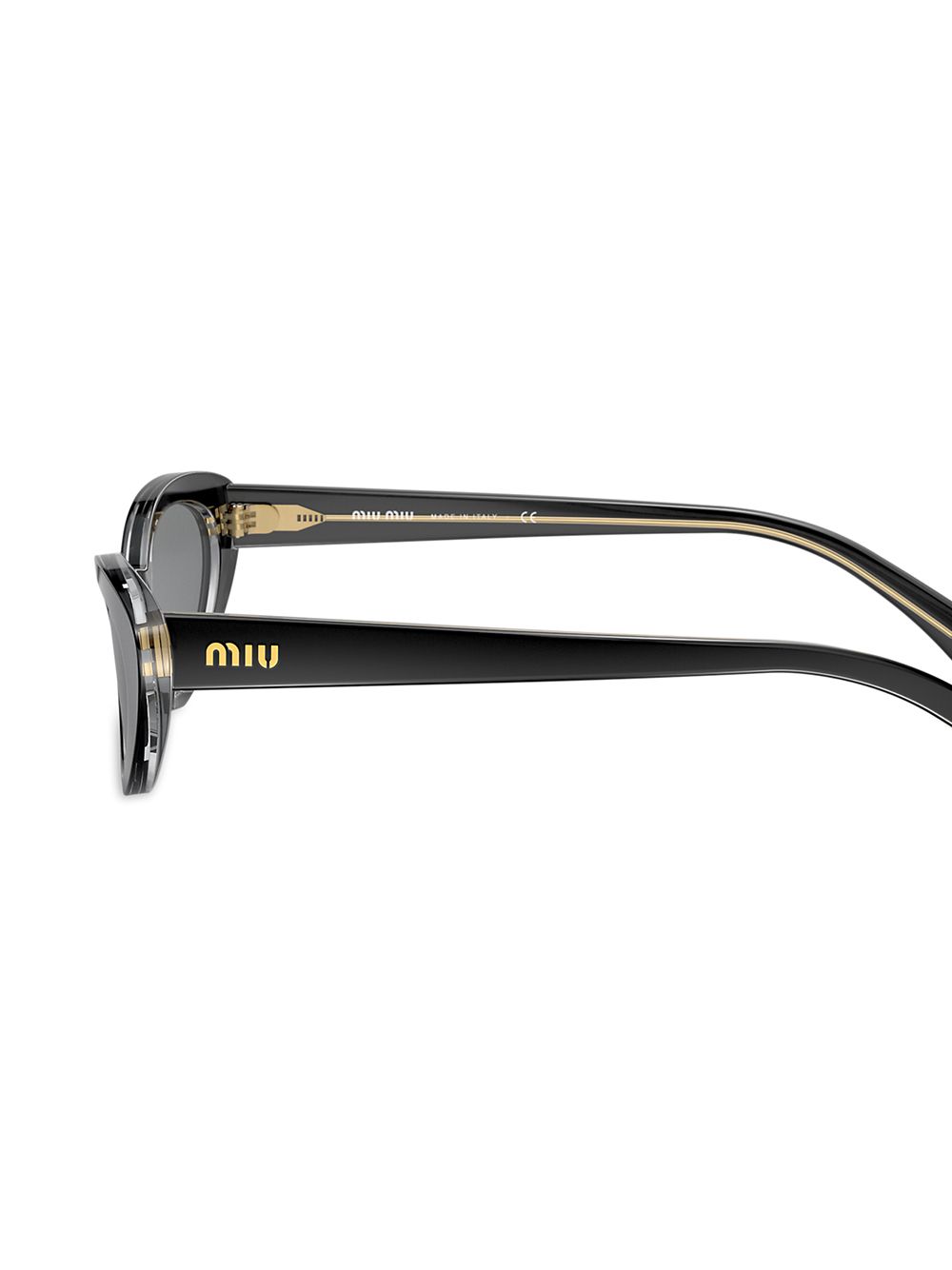 фото Miu miu eyewear солнцезащитные очки в оправе 'кошачий глаз'