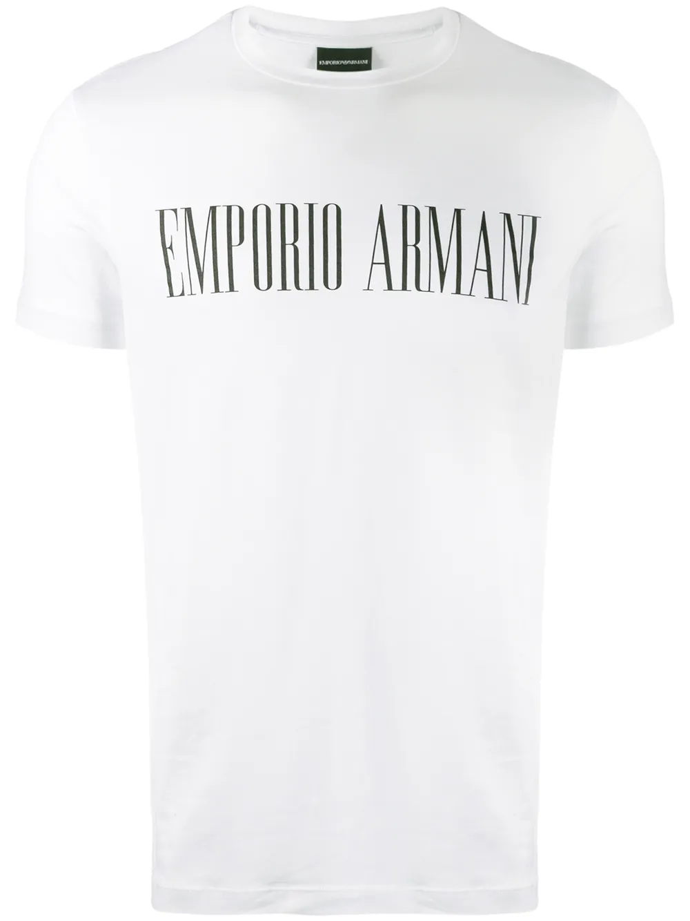 фото Emporio armani футболка с логотипом