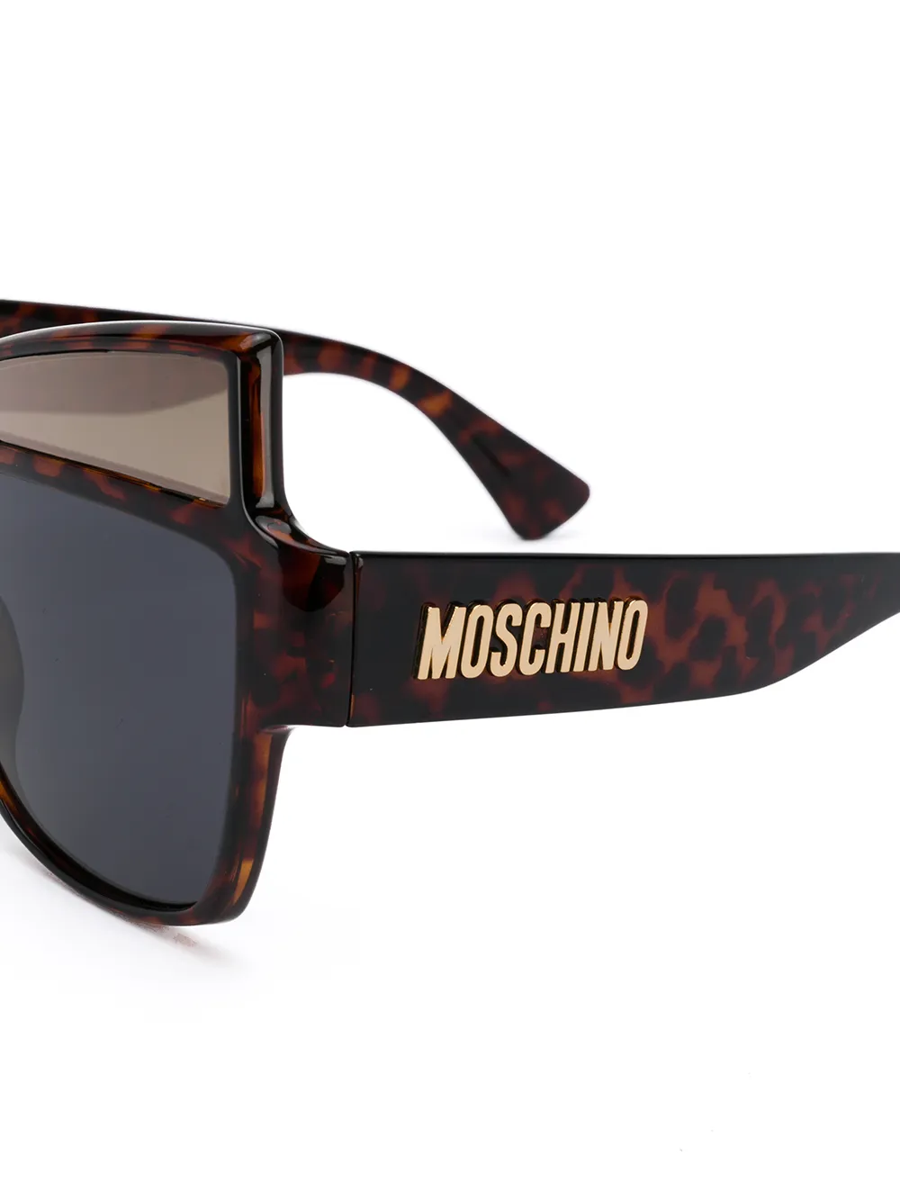 фото Moschino eyewear солнцезащитные очки с двойными линзами