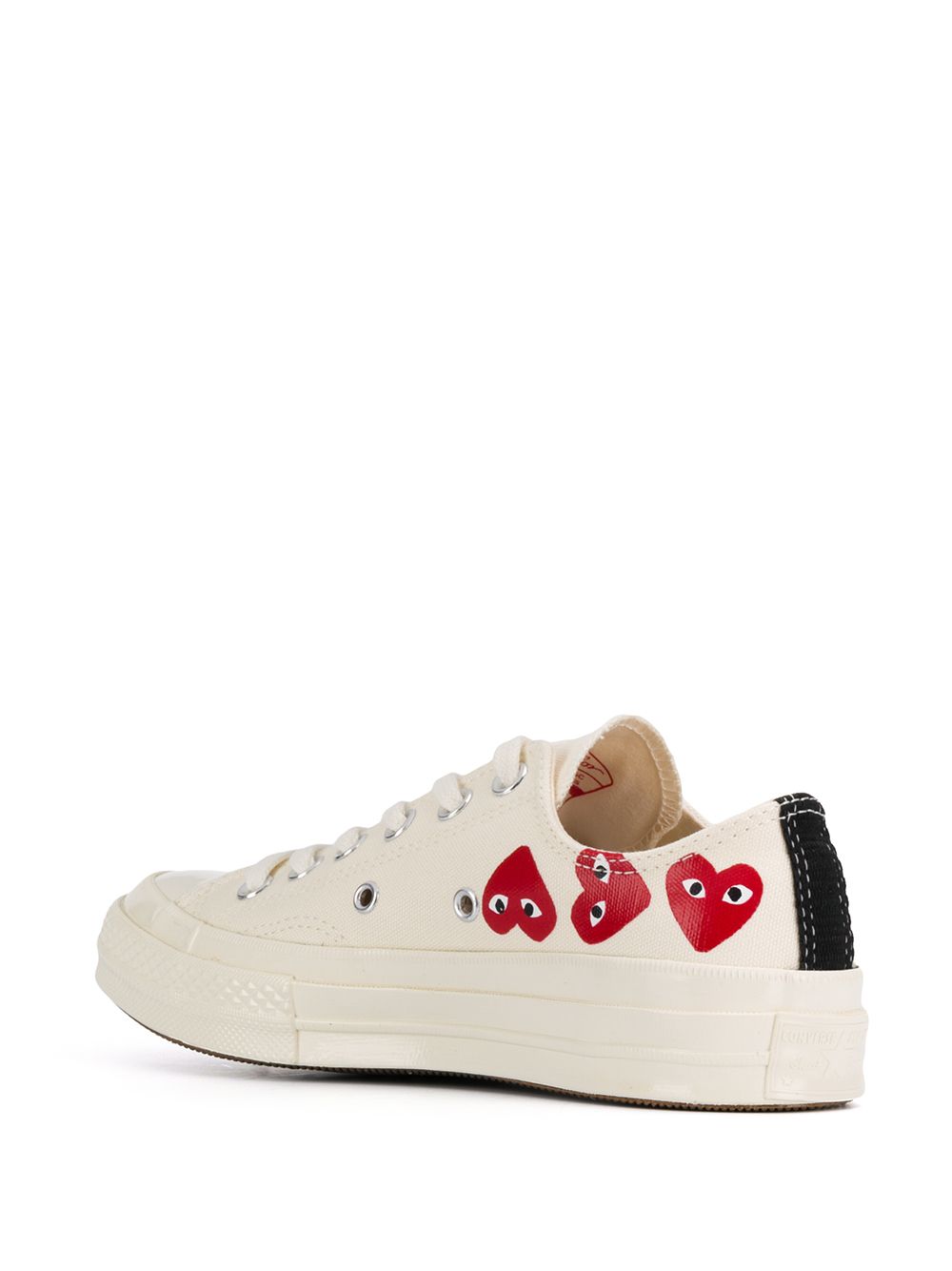 фото Comme des garçons play кеды из коллаборации с converse chuck taylor