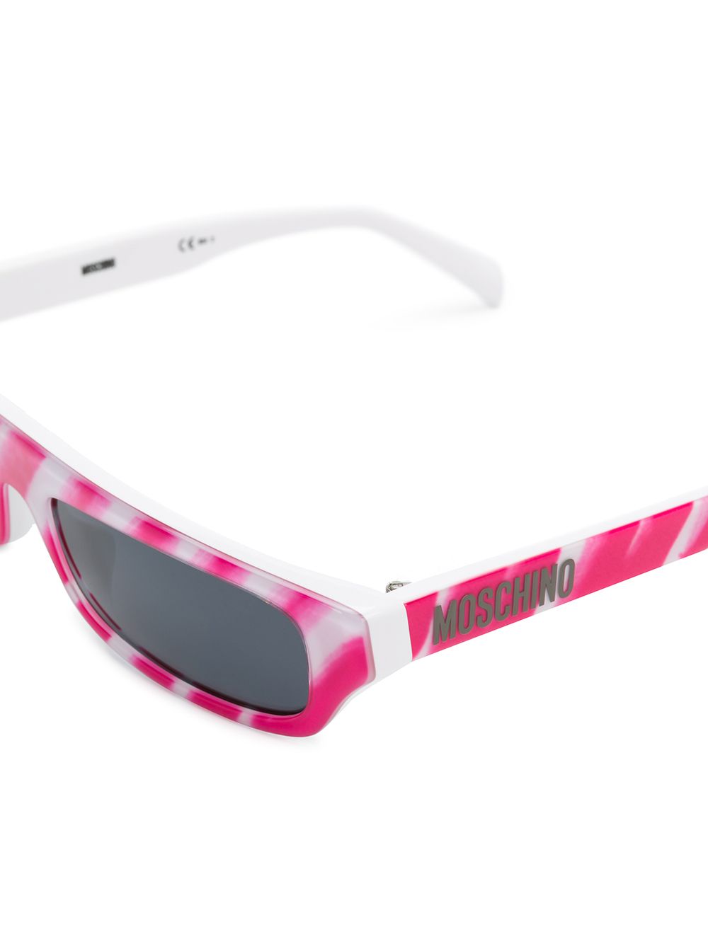 фото Moschino eyewear солнцезащитные очки brushstroke