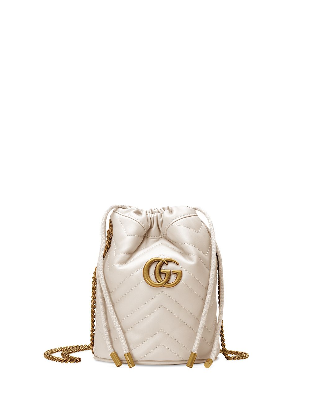 фото Gucci маленькая сумка-ведро gg marmont