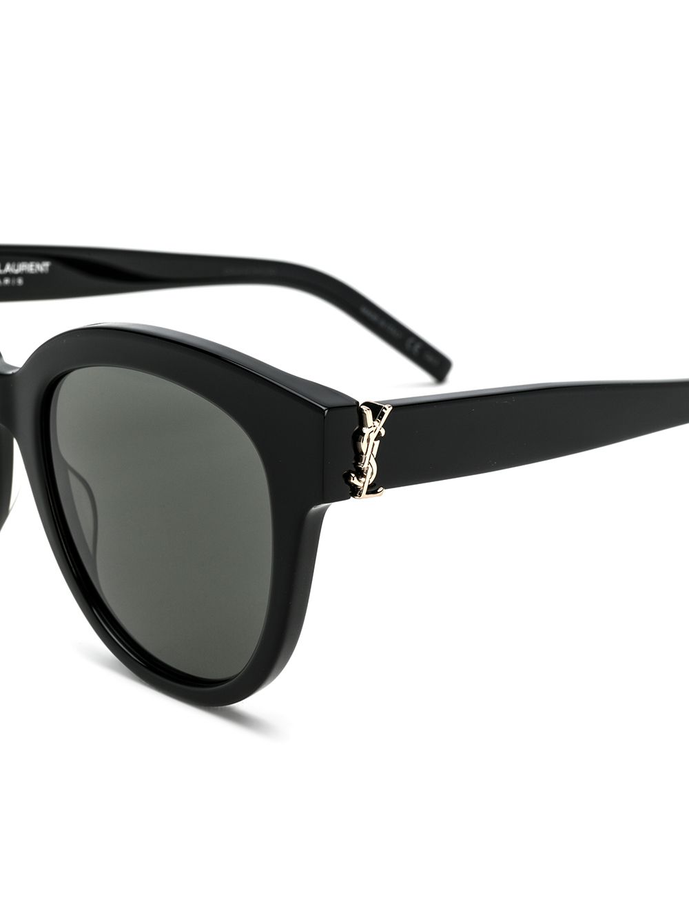 фото Saint laurent eyewear солнцезащитные очки в круглой оправе