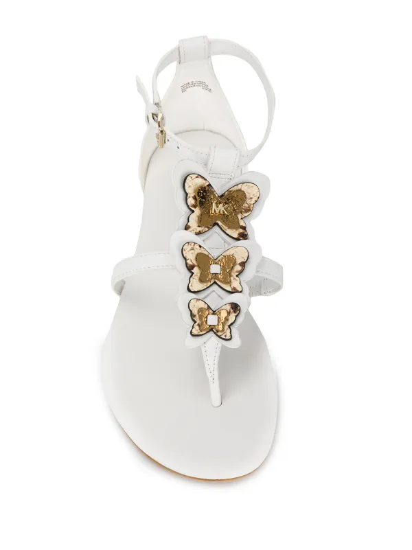 michael kors butterfly wedges