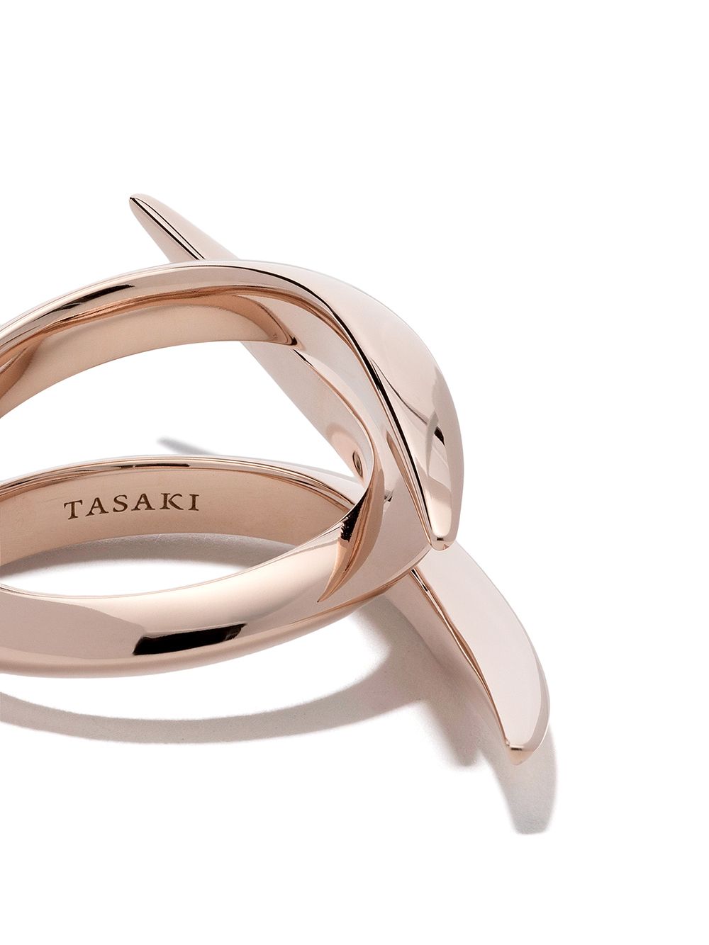 фото Tasaki золотое кольцо surge