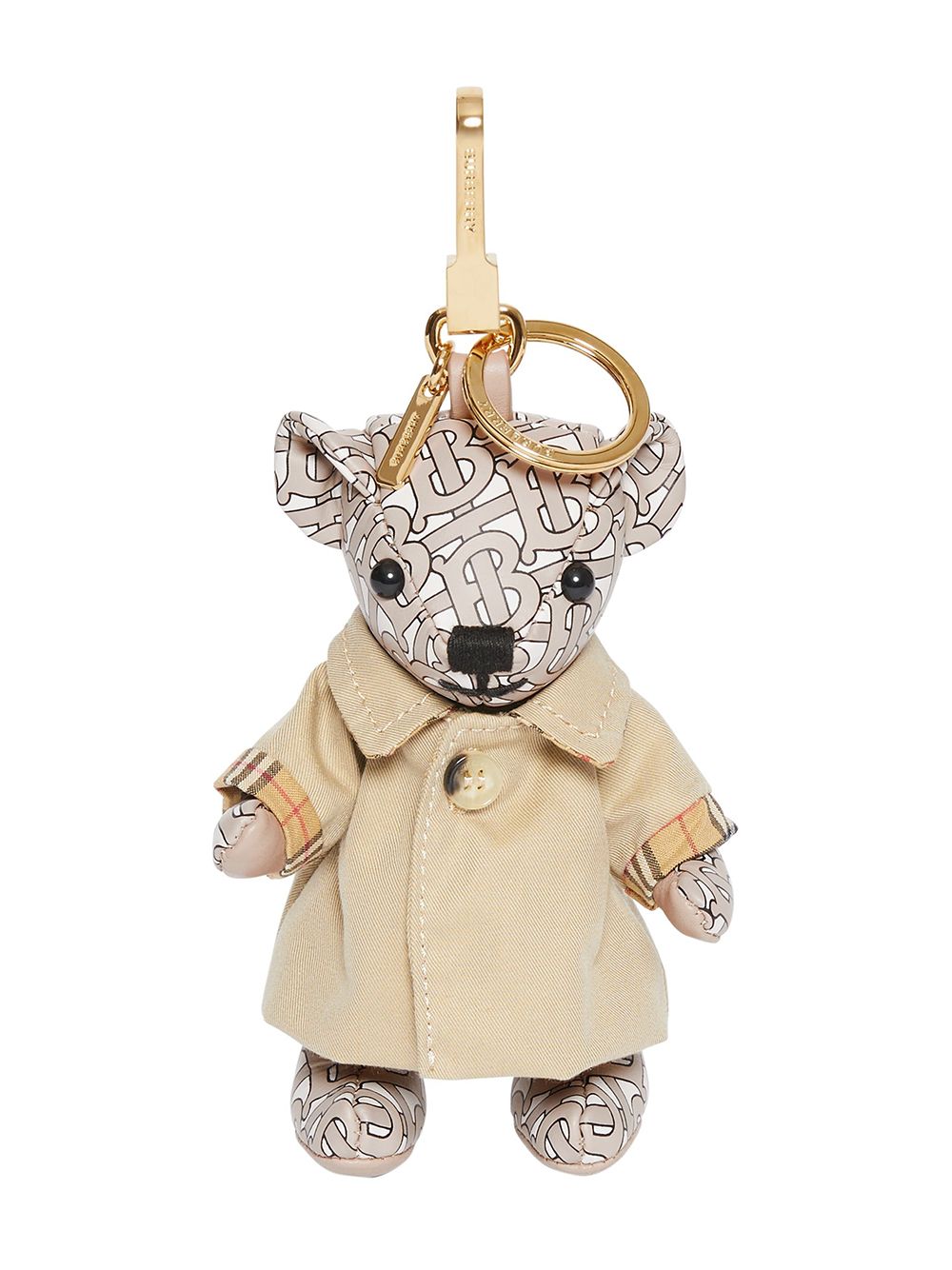 фото Burberry тренч thomas bear charm