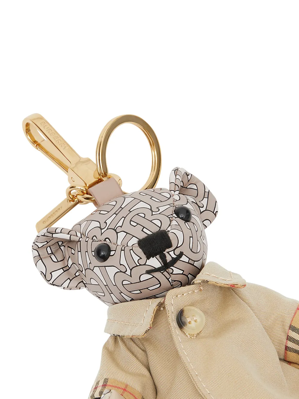 фото Burberry тренч thomas bear charm