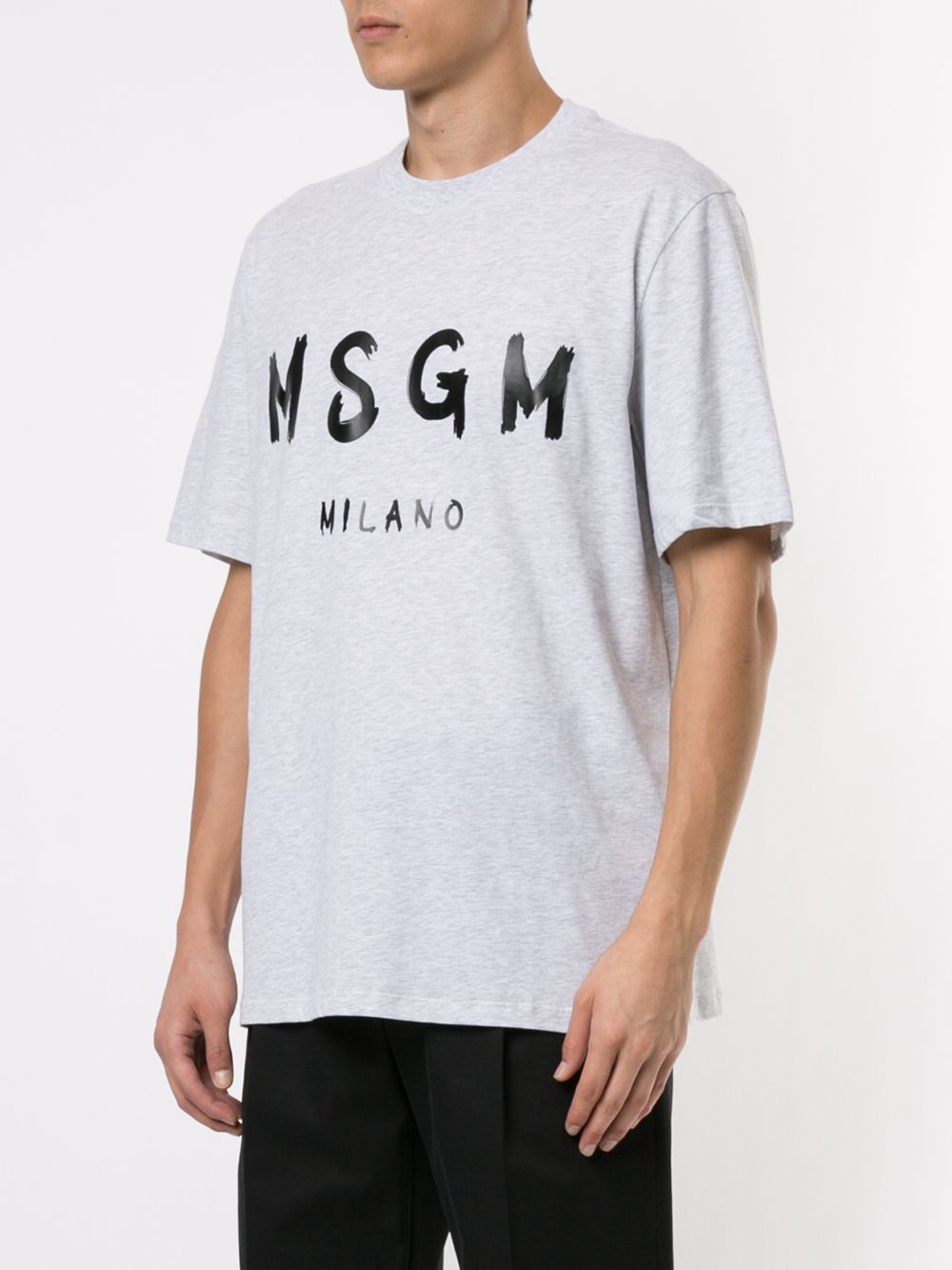 фото Msgm футболка с логотипом