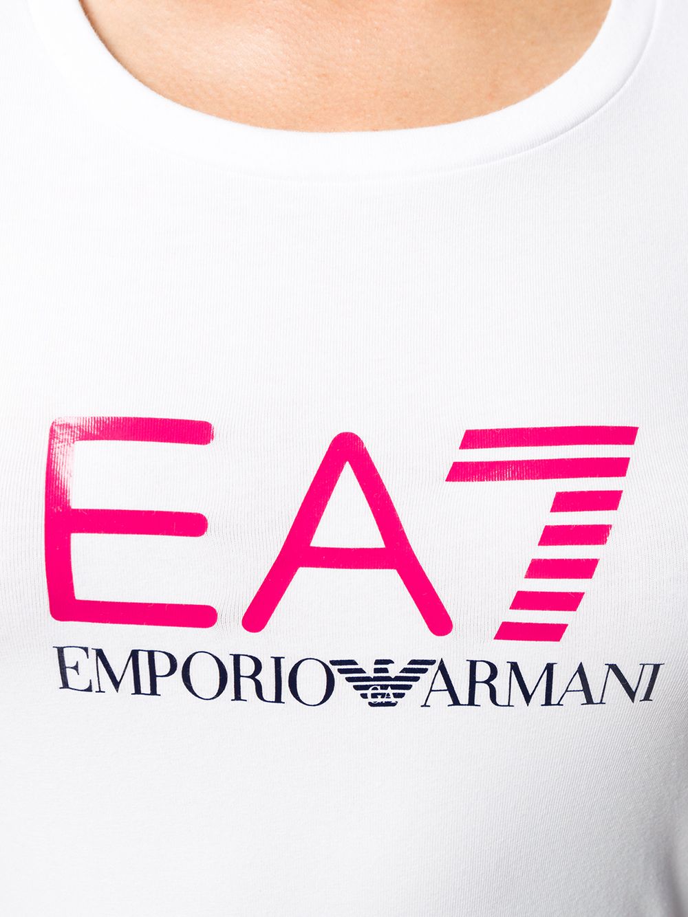 фото Ea7 emporio armani футболка с логотипом