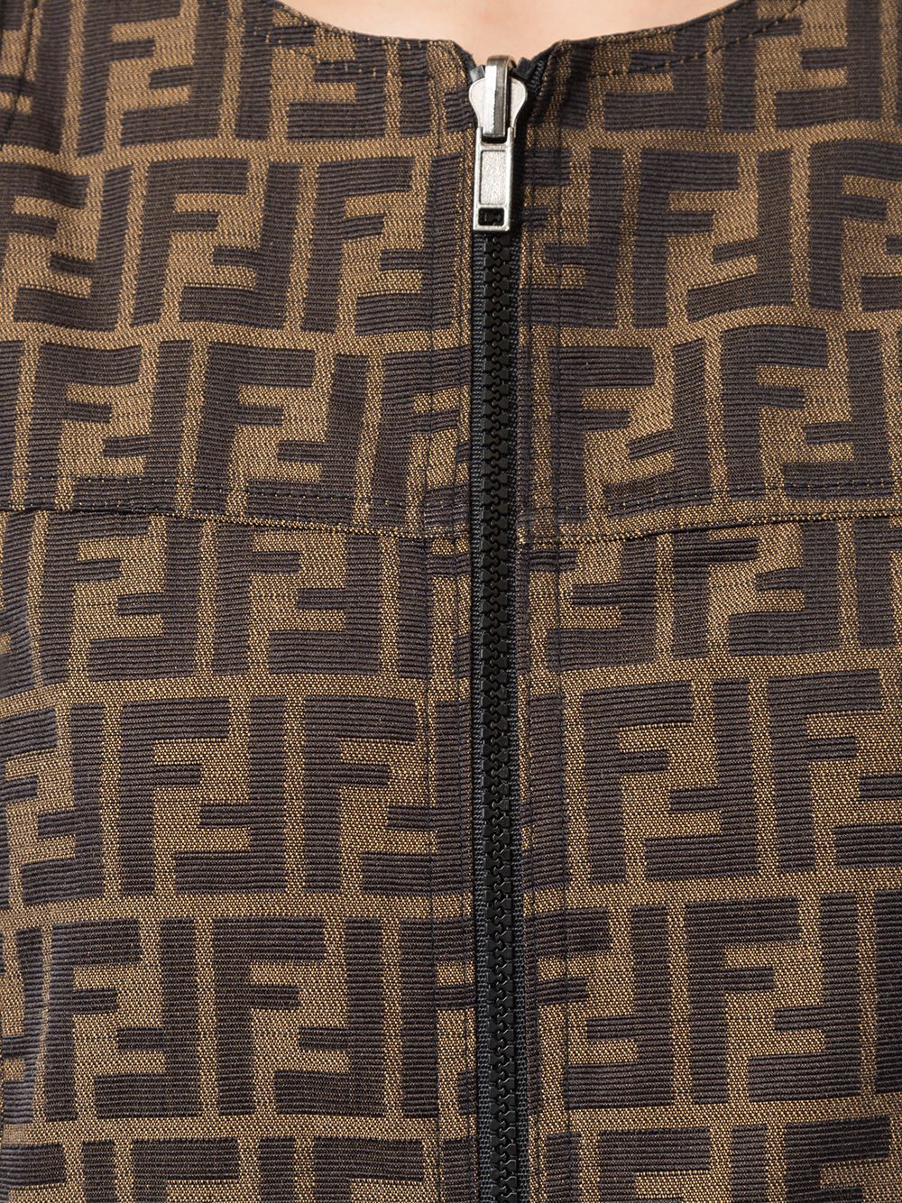 фото Fendi pre-owned двустороннее платье