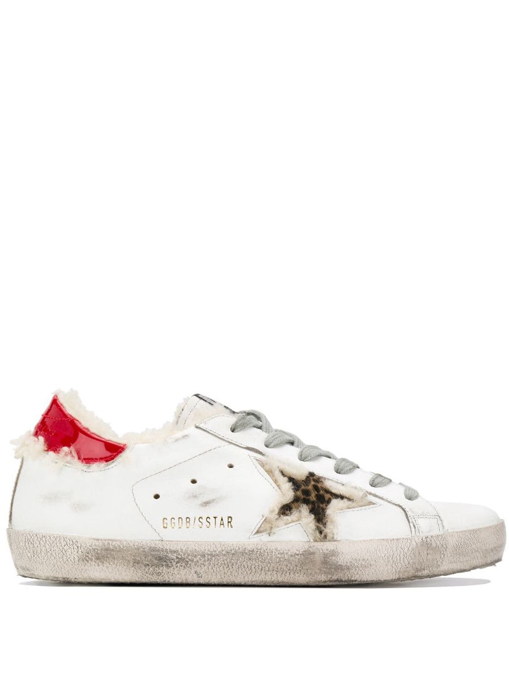 фото Golden goose кеды с декором из искусственного меха