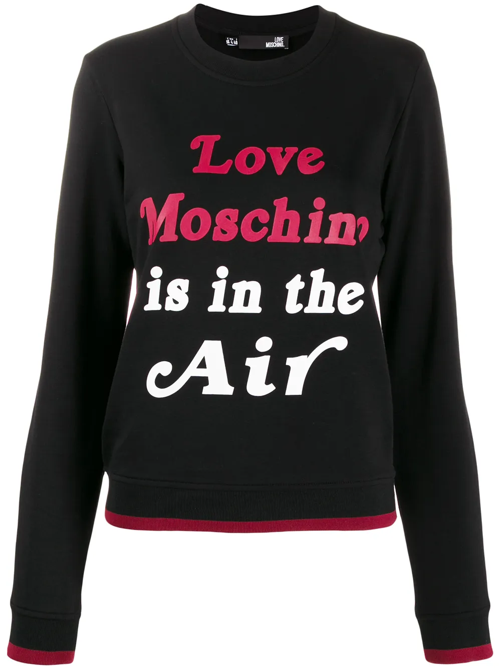 фото Love moschino свитер с логотипом