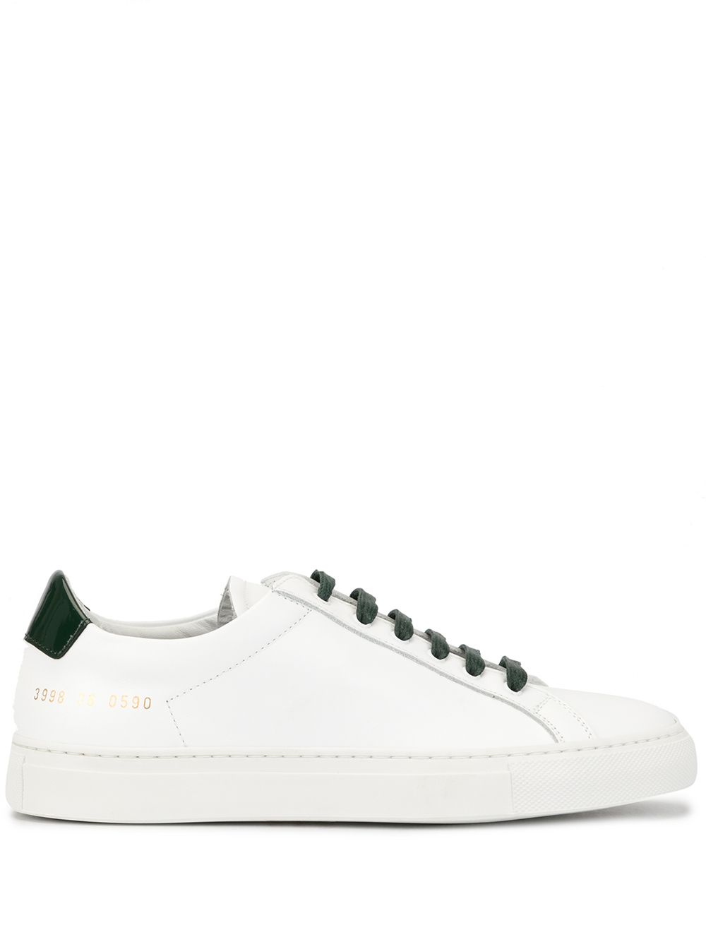 фото Common projects кроссовки с контрастной шнуровкой