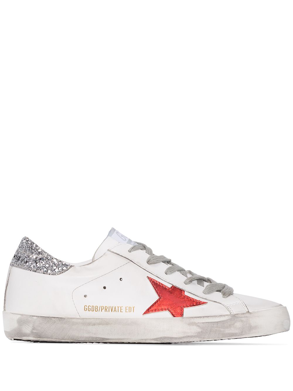 фото Golden goose кеды superstar с блестками