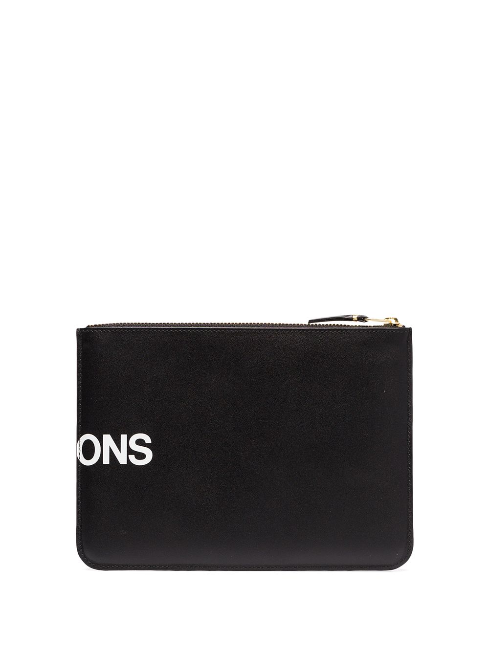 фото Comme des garçons wallet клатч с логотипом