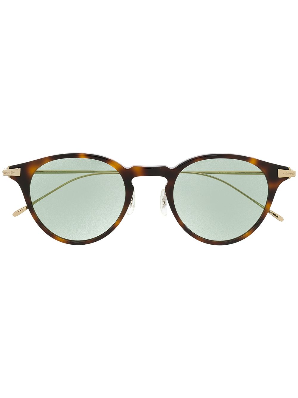 фото Oliver peoples солнцезащитные очки в круглой оправе