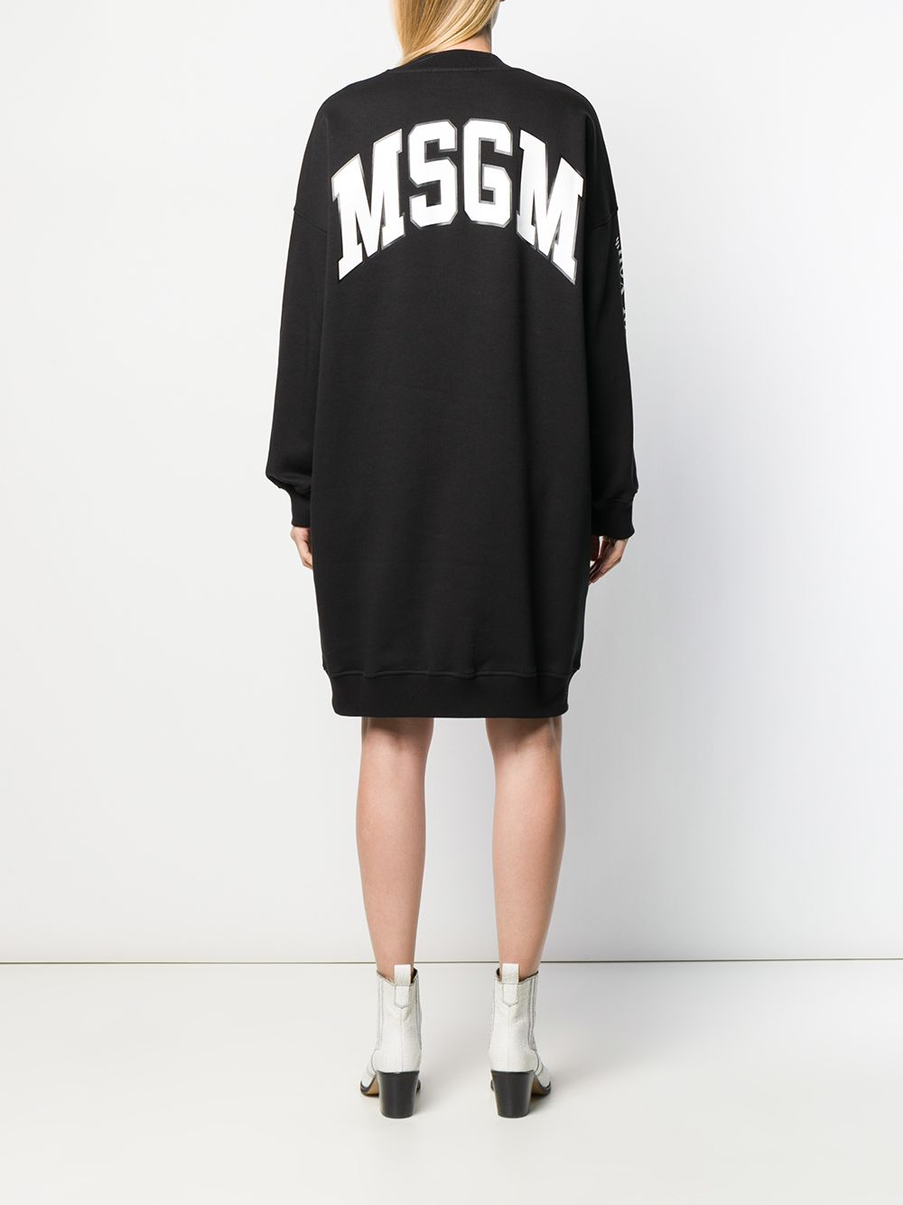 фото Msgm платье-толстовка