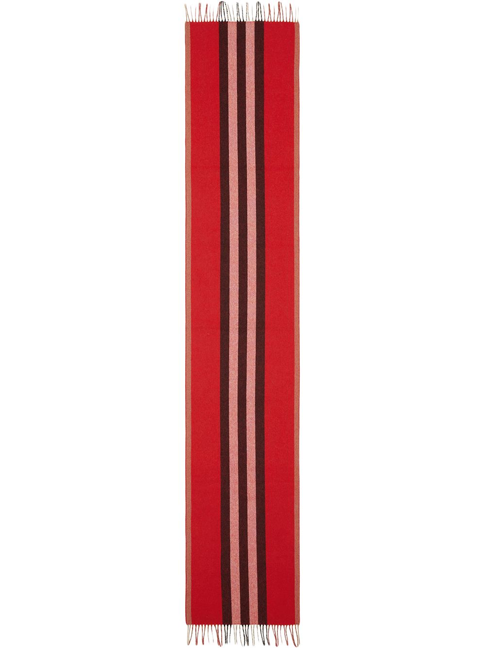 фото Burberry двусторонний шарф в полоску icon stripe