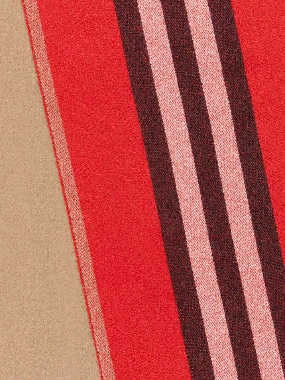 фото Burberry двусторонний шарф в полоску icon stripe