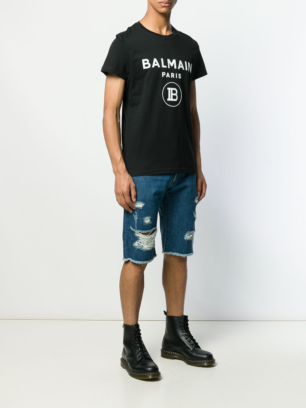 фото Balmain футболка с логотипом