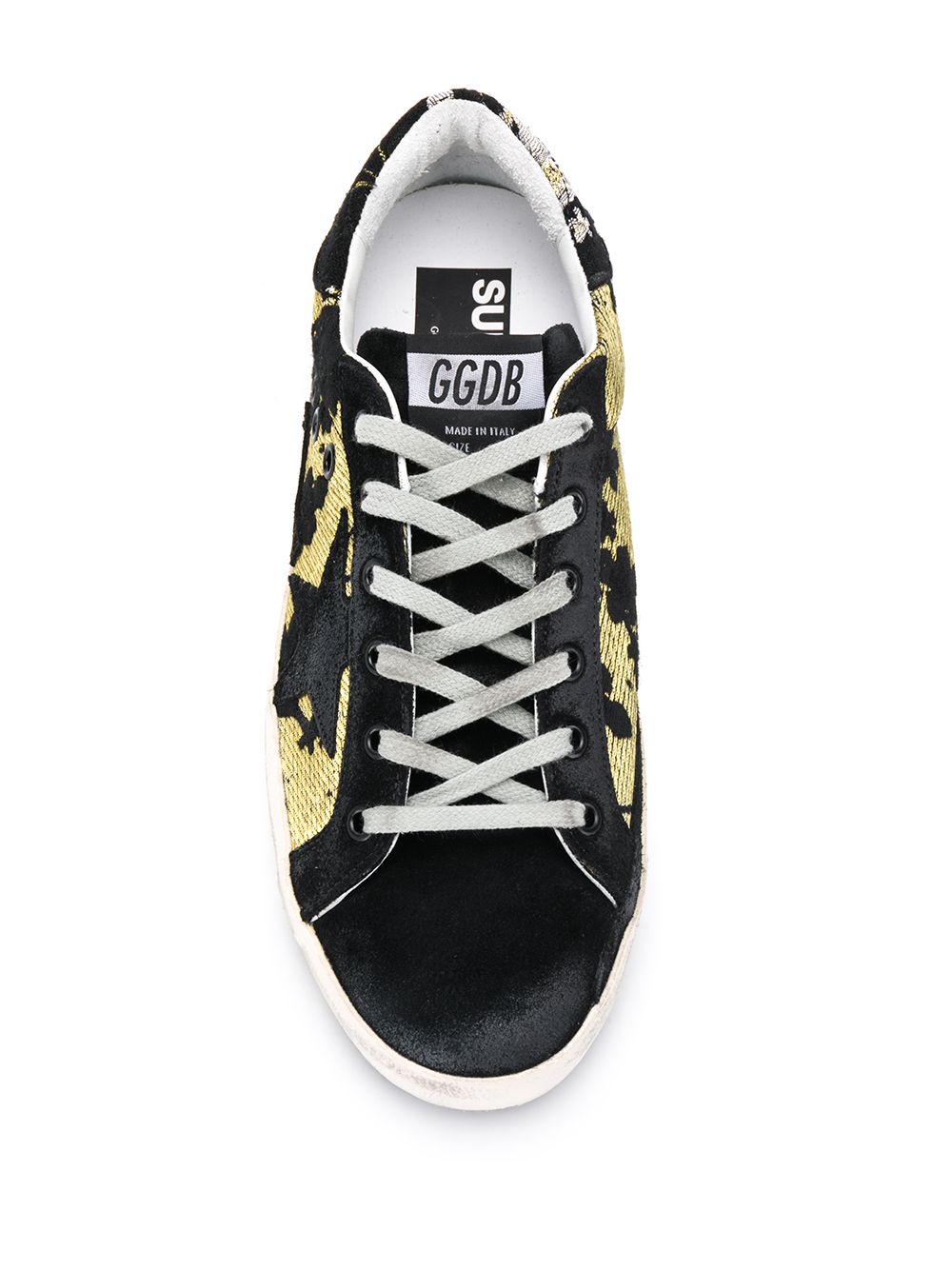 фото Golden goose жаккардовые кеды superstar