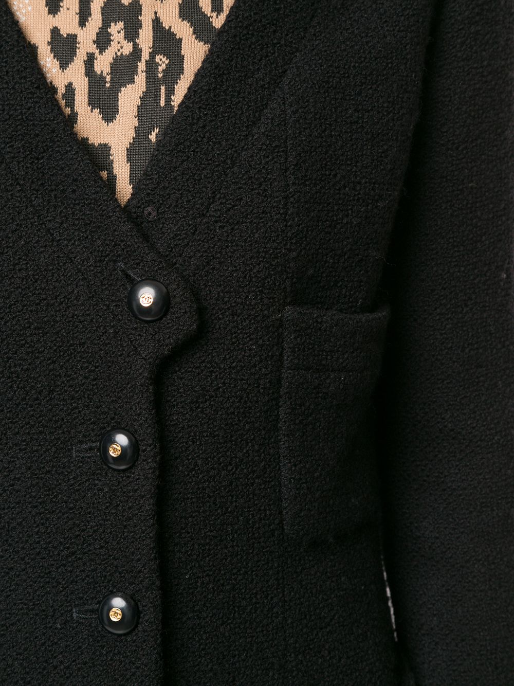 фото Chanel pre-owned пиджак узкого кроя