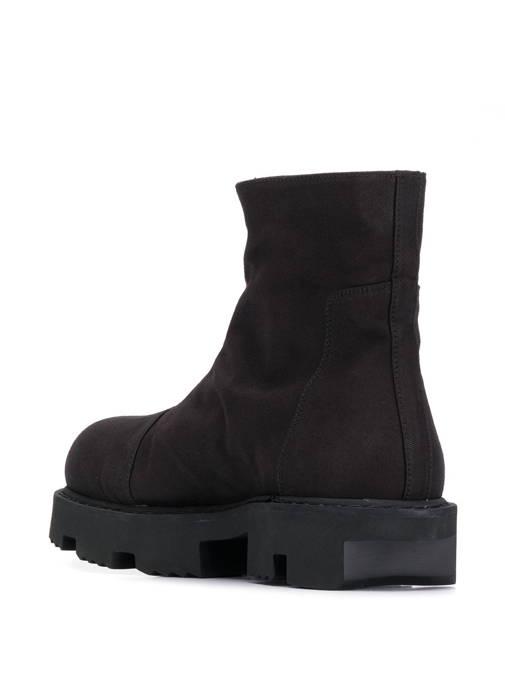 фото Rick owens drkshdw ботинки на молнии и платформе