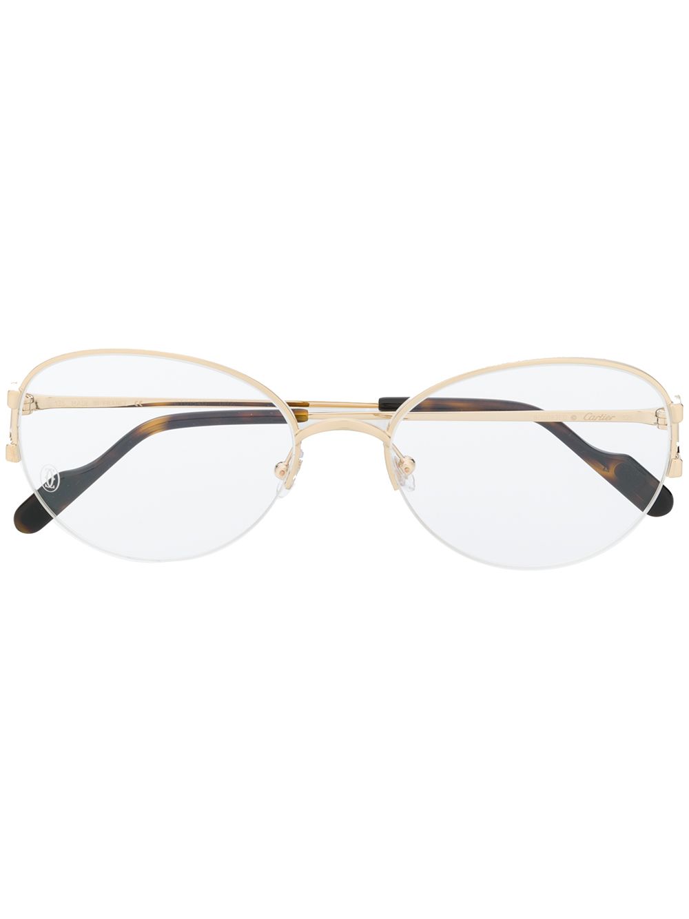 фото Cartier eyewear c décor glass frames