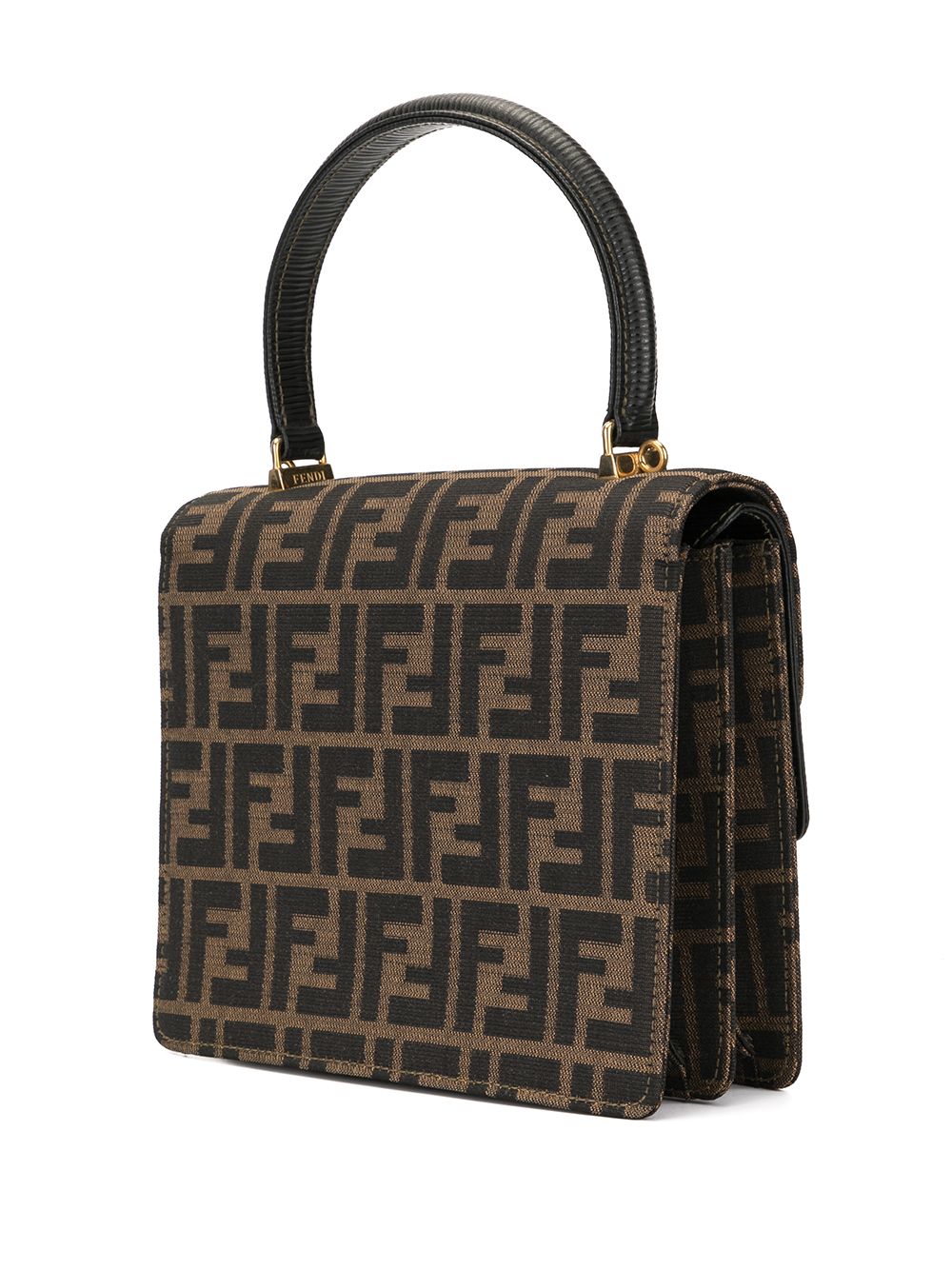 фото Fendi pre-owned сумка-тоут с узором zucca