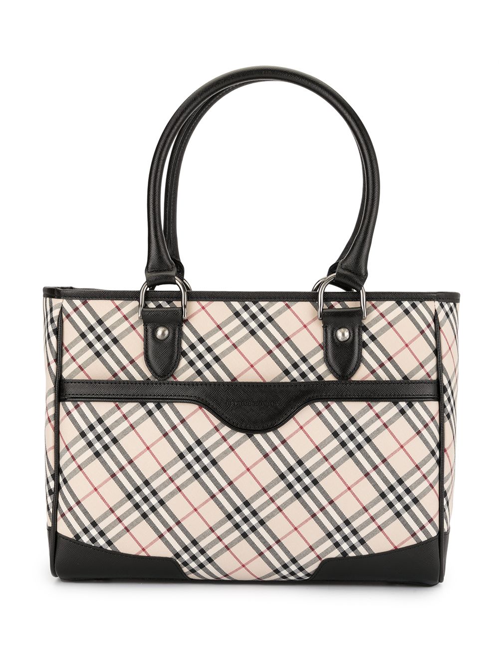 фото Burberry pre-owned сумка-тоут в клетку classic check