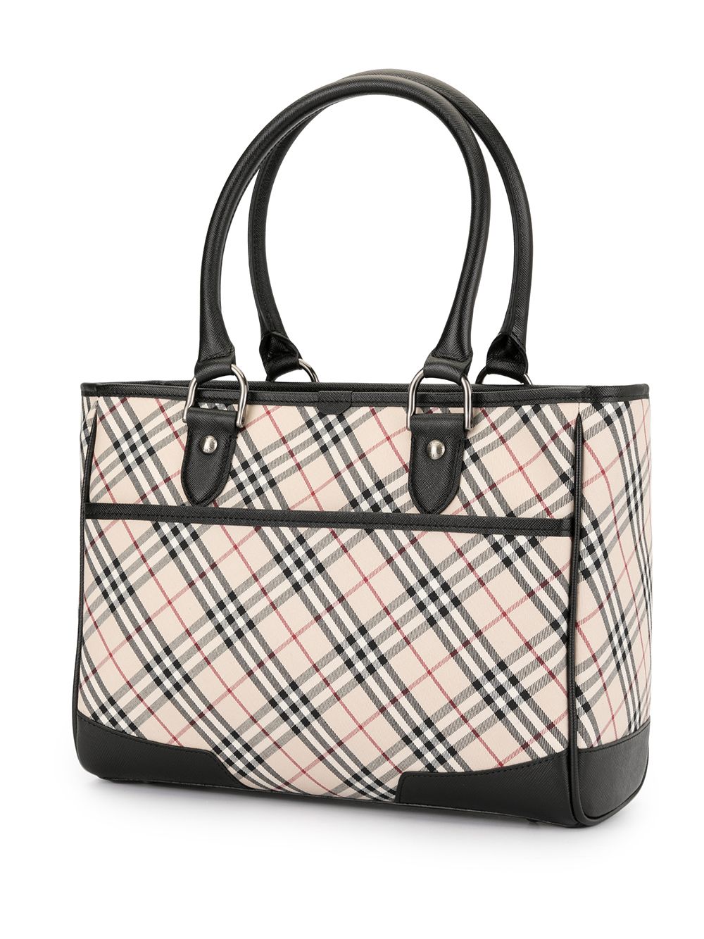 фото Burberry pre-owned сумка-тоут в клетку classic check