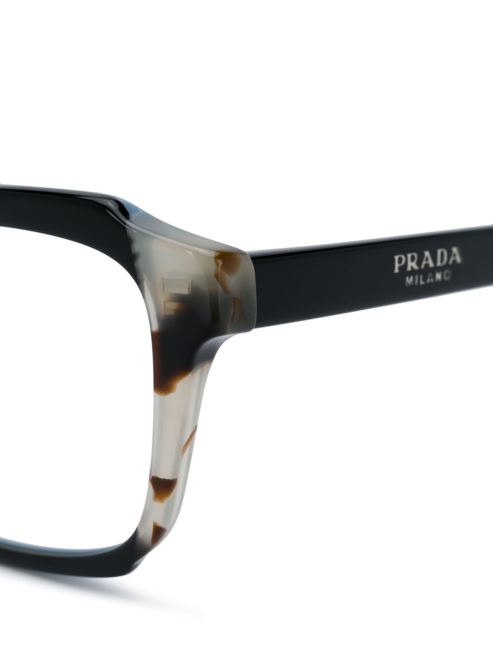 фото Prada eyewear очки в прямоугольной оправе