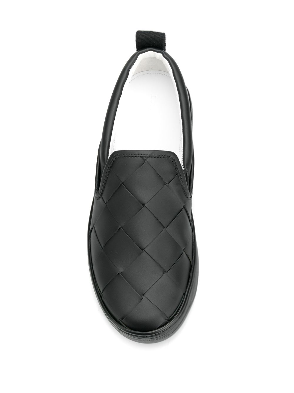 фото Bottega veneta слипоны с плетением intrecciato