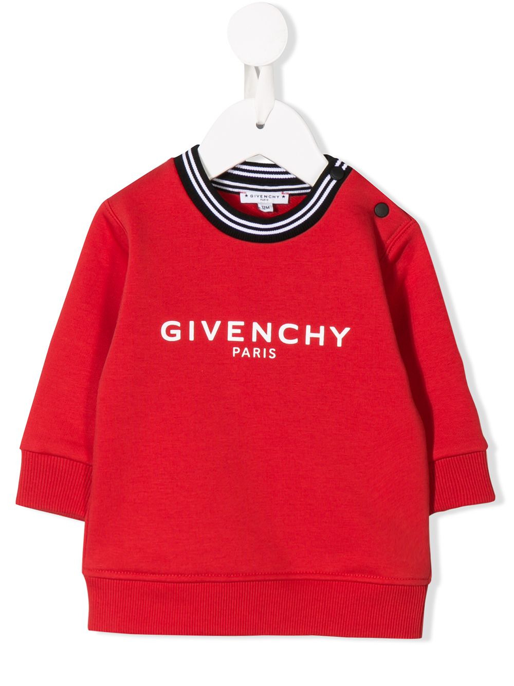 фото Givenchy kids толстовка с контрастными полосками