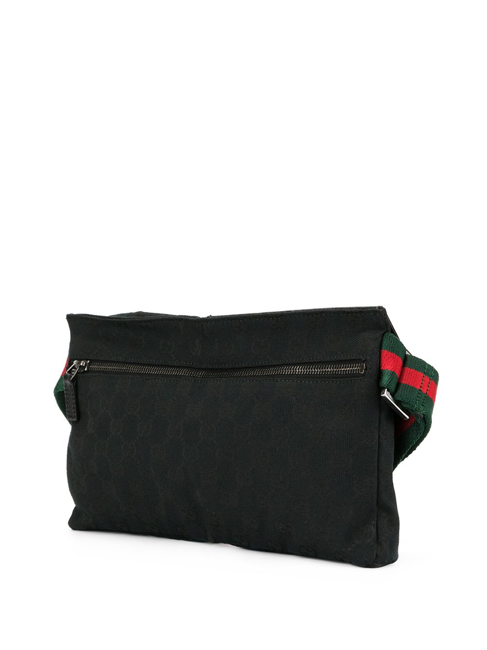 фото Gucci pre-owned поясная сумка shelly line с узором gg