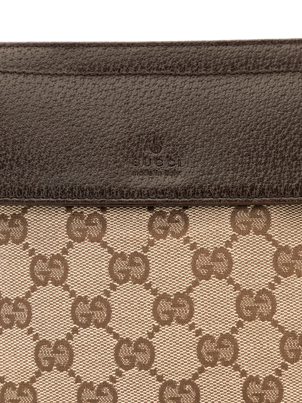 фото Gucci pre-owned поясная сумка с логотипом gg