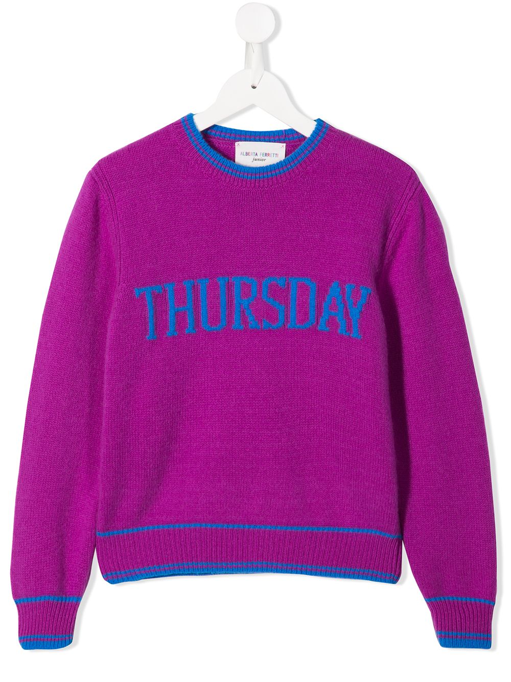 фото Alberta ferretti kids толстовка thursday