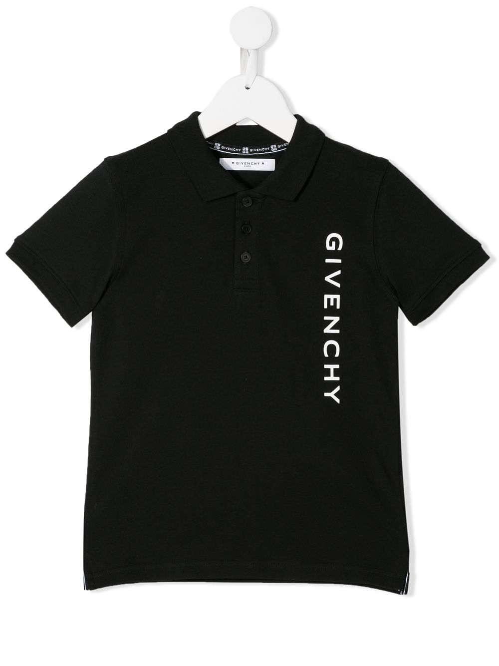 фото Givenchy kids рубашка-поло с логотипом