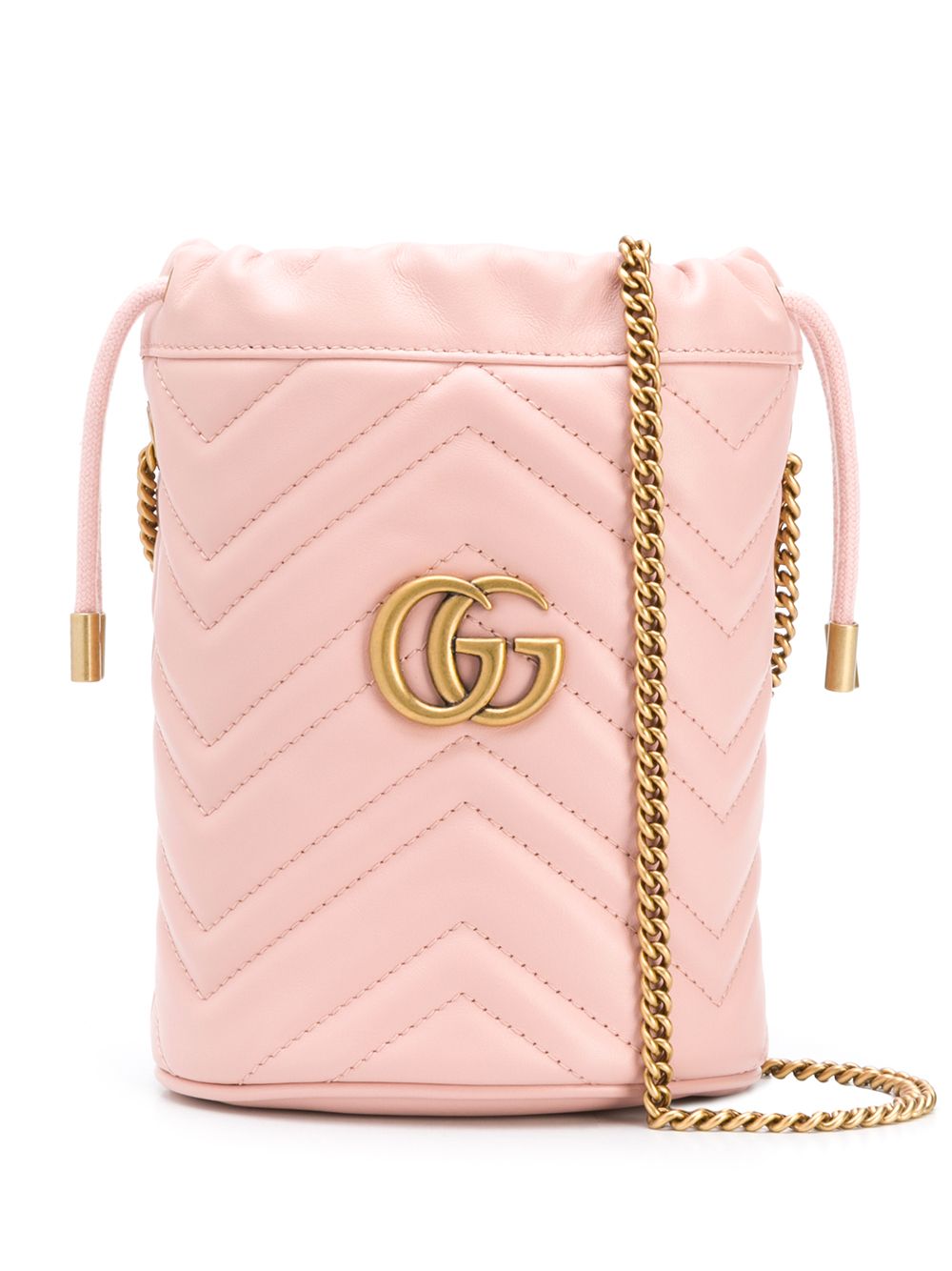 фото Gucci сумка-ведро с логотипом gg