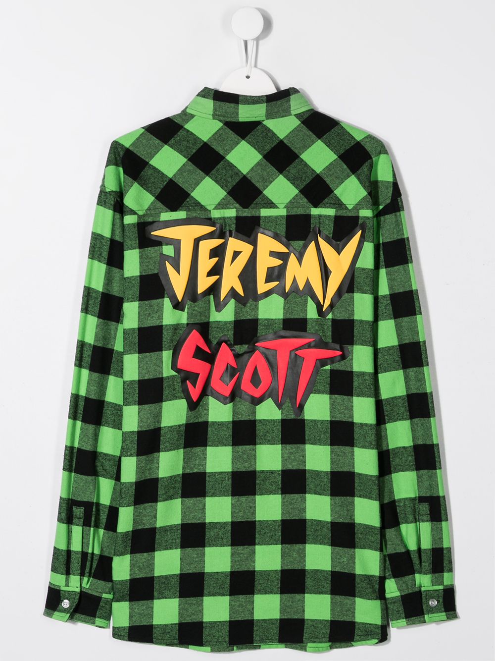 фото Jeremy scott junior футболка в клетку