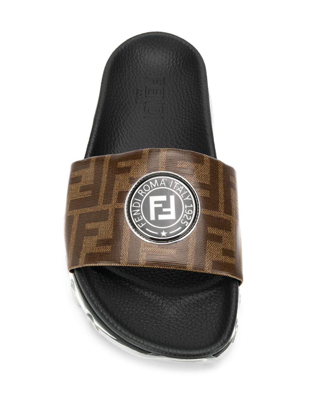 фото Fendi шлепанцы с логотипом ff