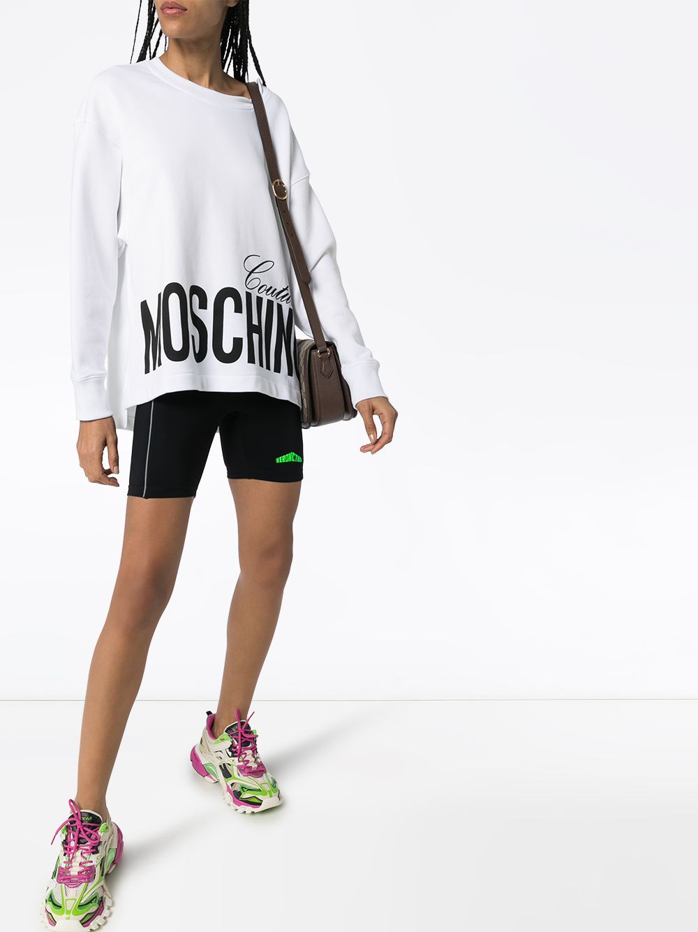 фото Moschino толстовка с логотипом