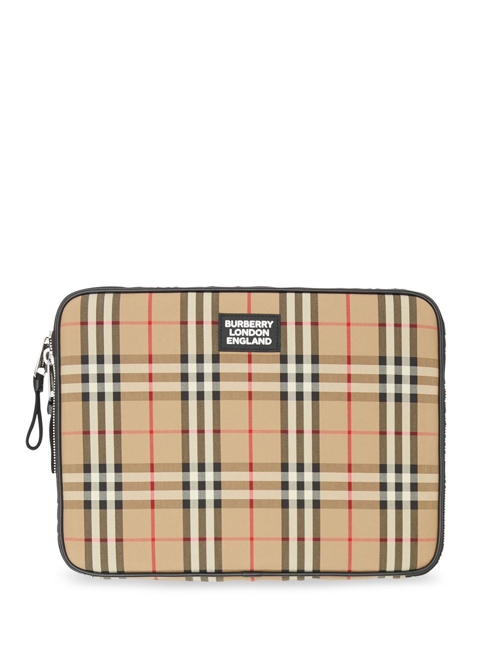 фото Burberry клатч в клетку vintage check на молнии