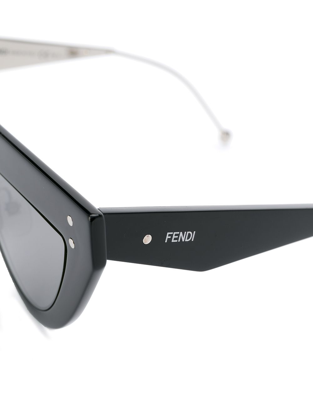 фото Fendi eyewear солнцезащитные очки в оправе 'кошачий глаз'