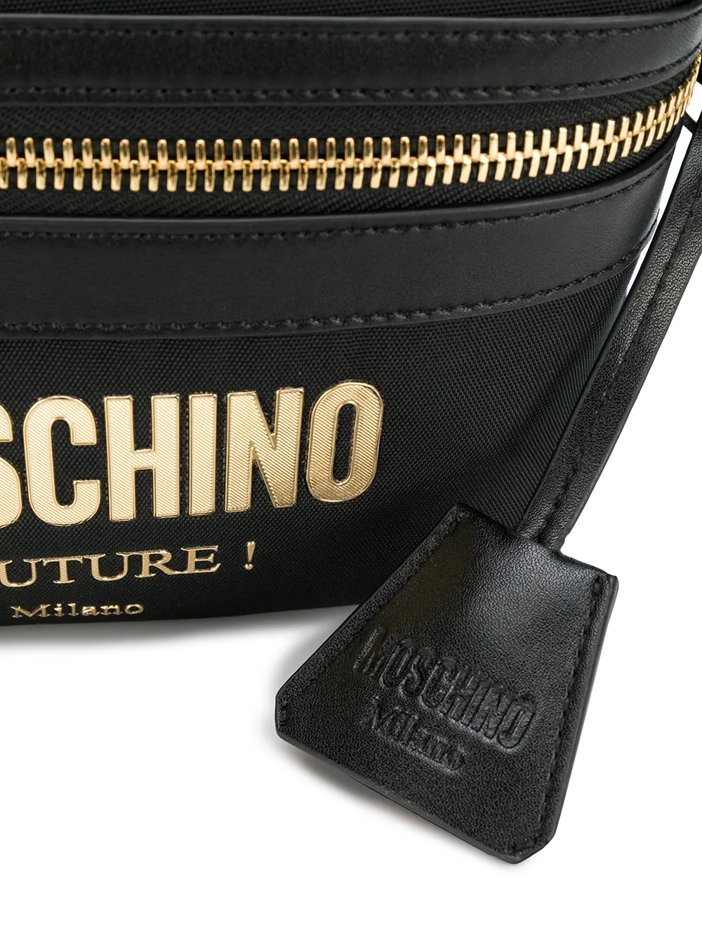 фото Moschino рюкзак с металлическим логотипом