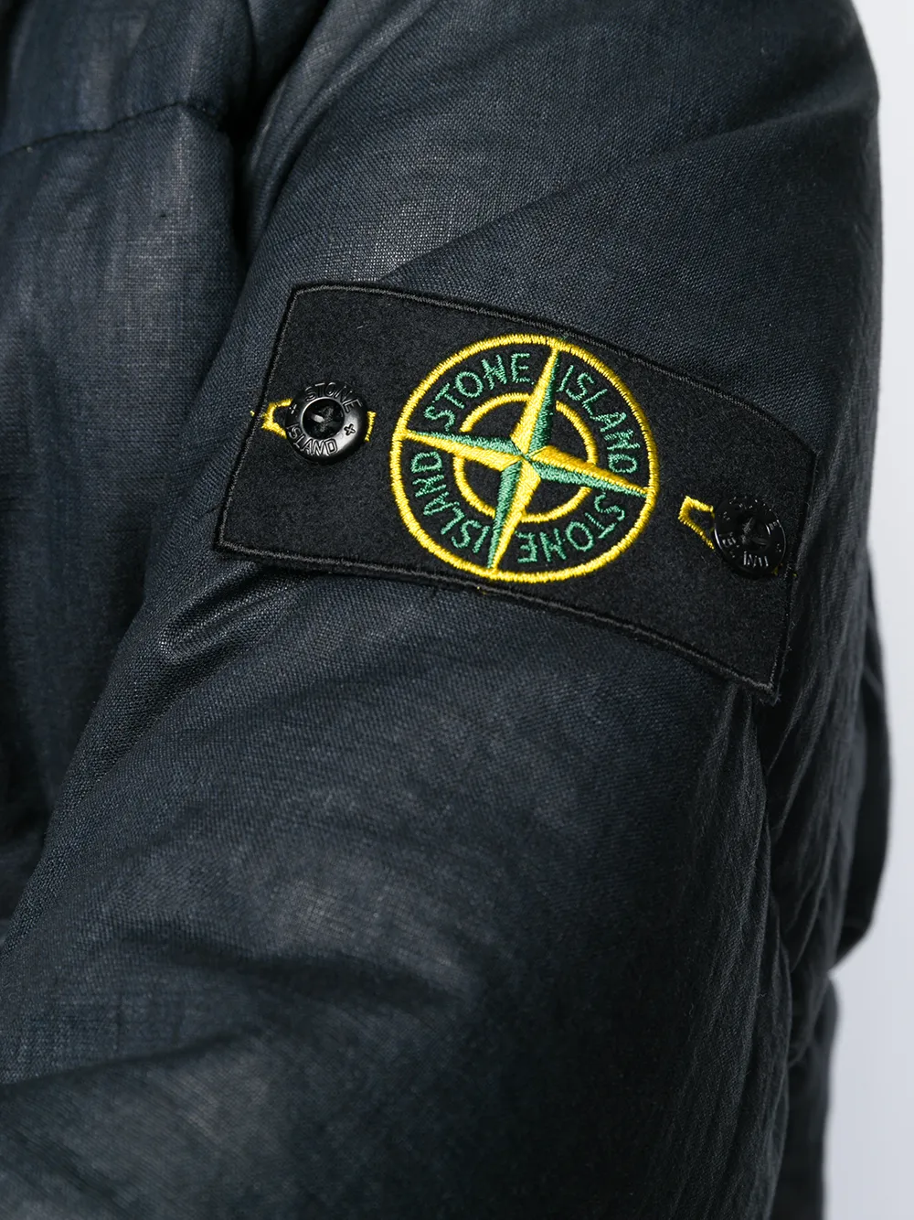 фото Stone island пуховик с капюшоном