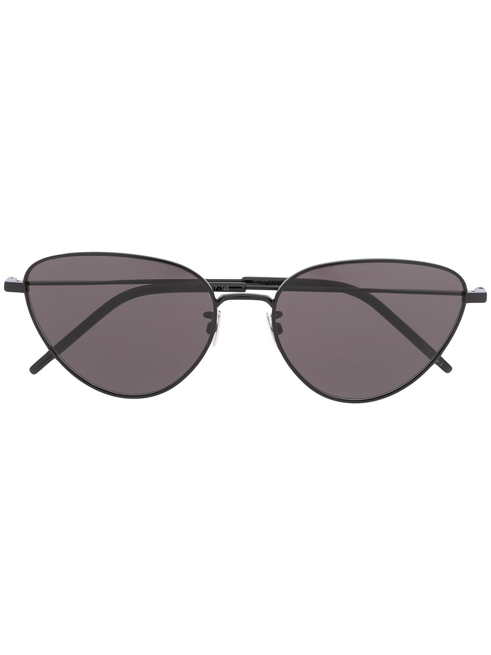 фото Saint laurent eyewear солнцезащитные очки в оправе 'кошачий глаз'