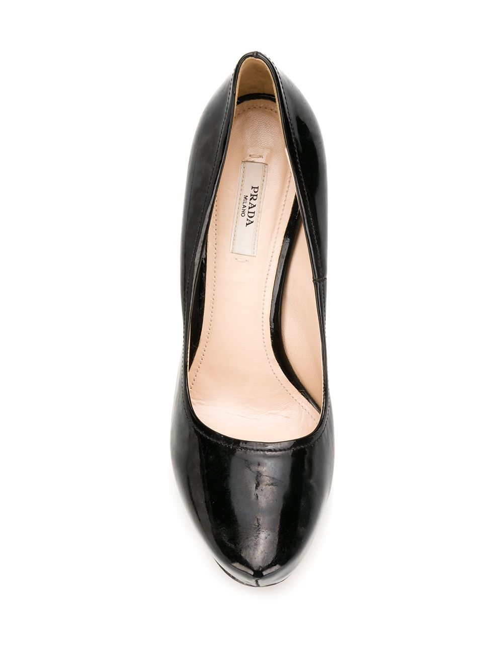 фото Prada pre-owned туфли 2000-х годов на платформе